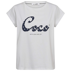 Co'couture DotCC Coco T-shirt, Hvid 